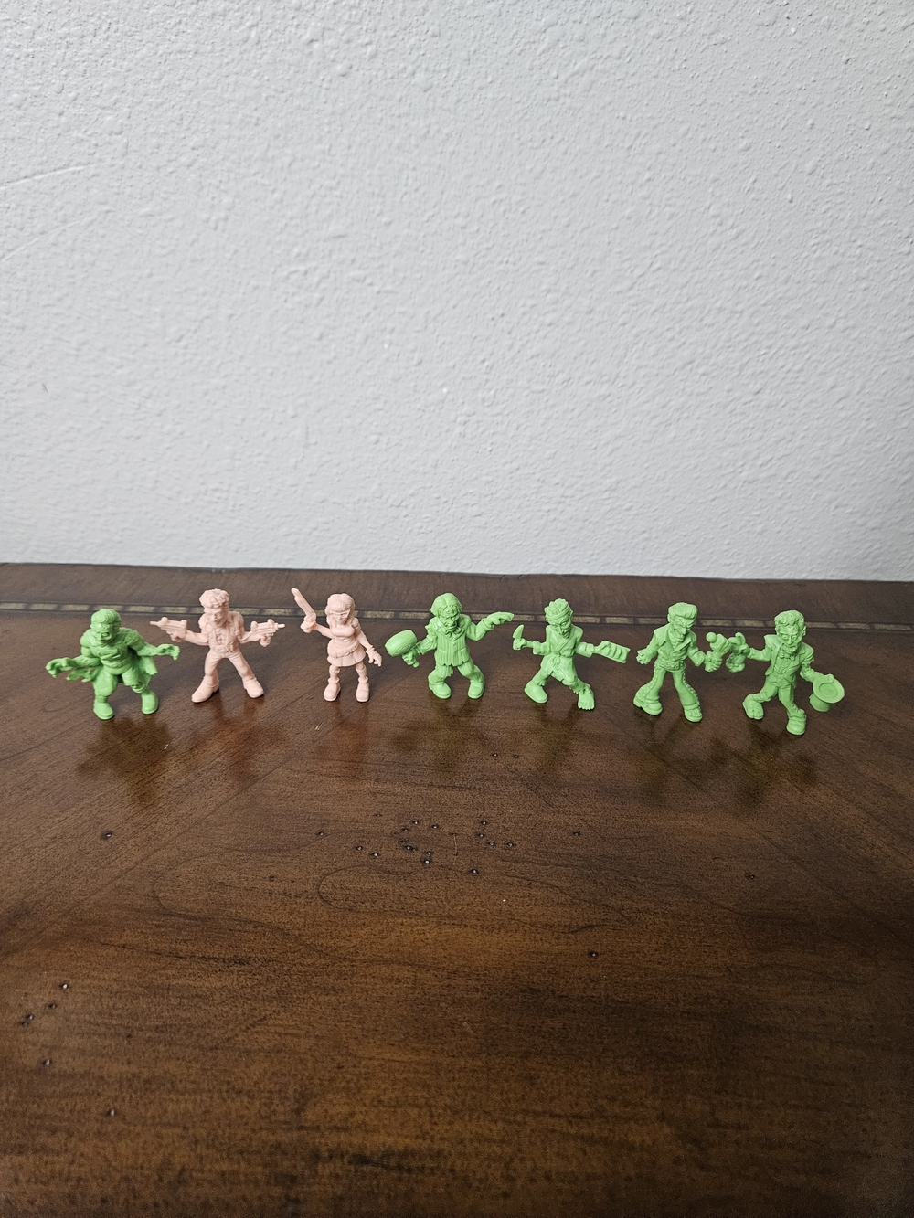 S.L.U.G Zombie Mini Action Figures Set of Seven